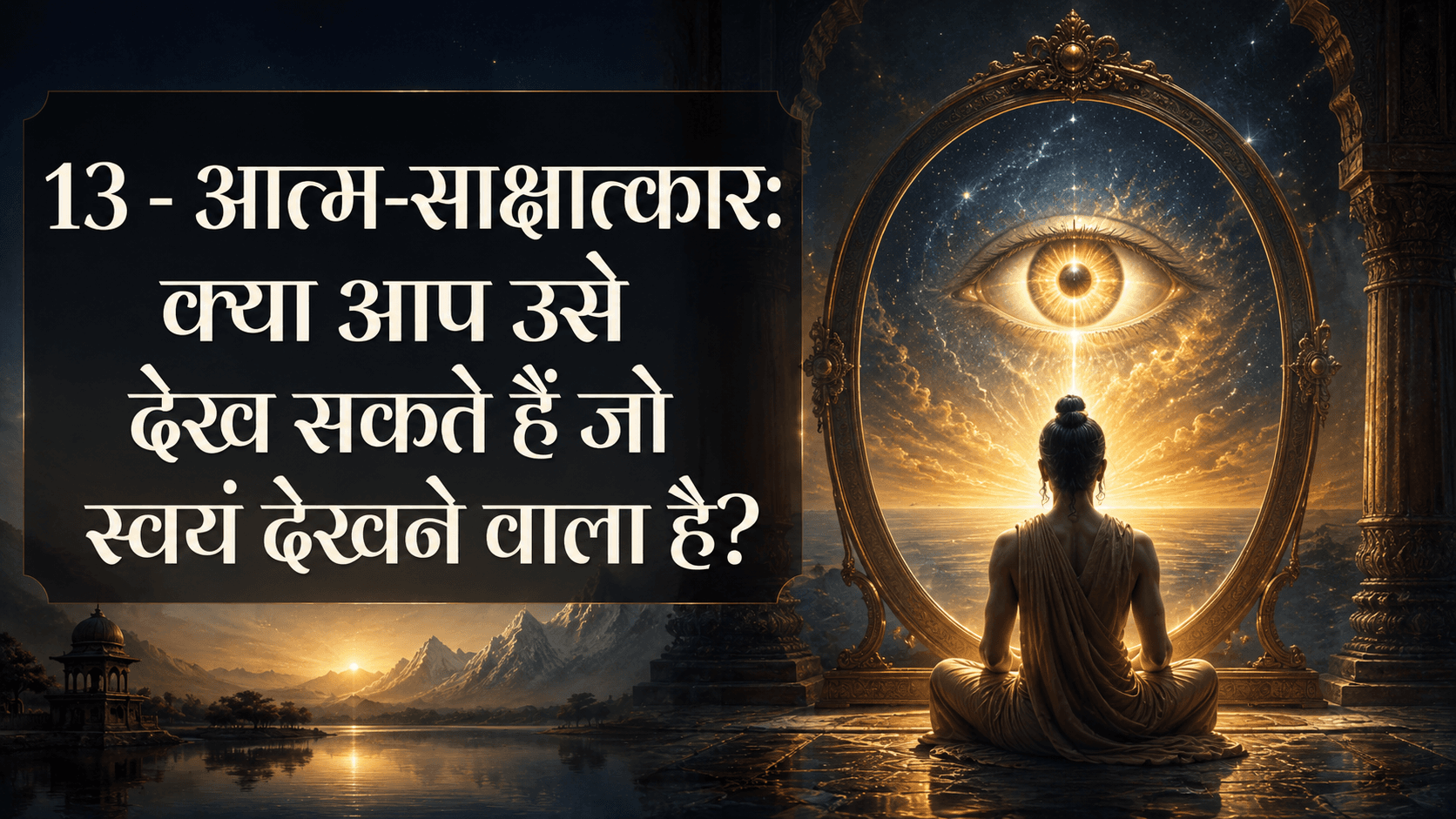आत्म-साक्षात्कार: क्या आप उसे देख सकते हैं जो स्वयं देखने वाला है? - Nirvan Dham
