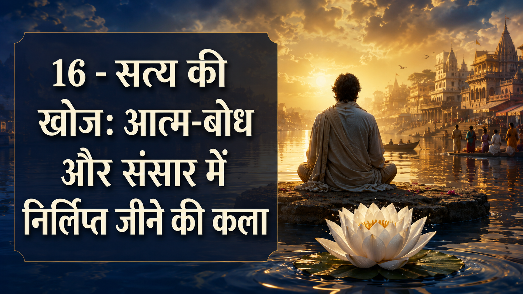 सत्य की खोज: आत्म-बोध और संसार में निर्लिप्त जीने की कला - Nirvan Dham