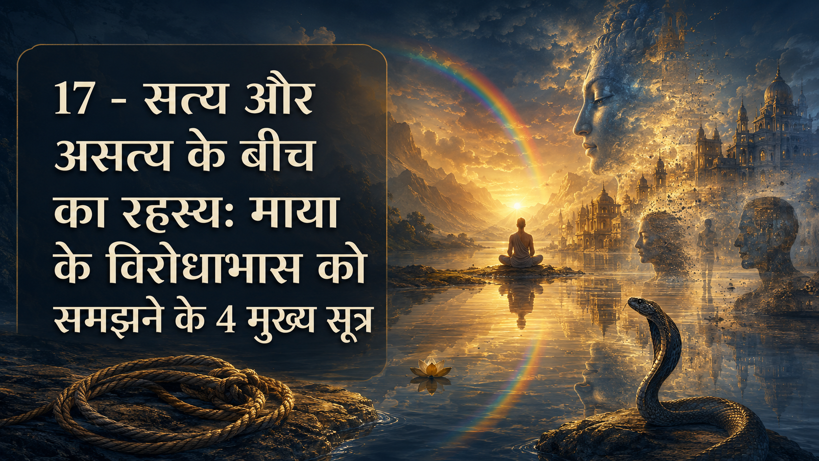 सत्य और असत्य के बीच का रहस्य: माया के विरोधाभास को समझने के 4 मुख्य सूत्र - Nirvan Dham