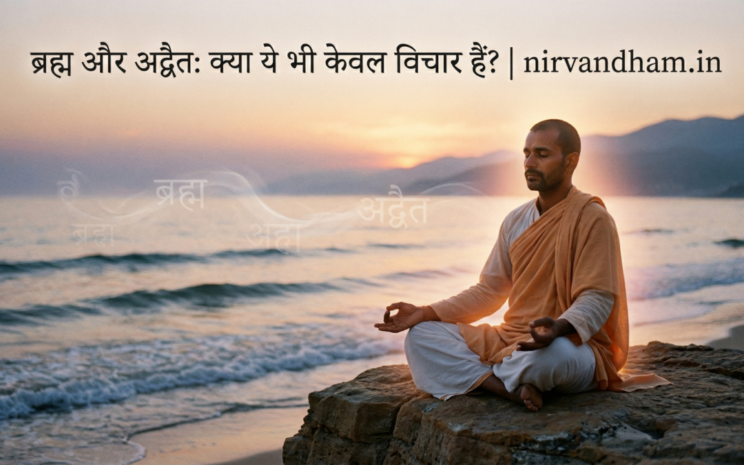 ब्रह्म और अद्वैत: क्या ये भी केवल विचार हैं? | विचारहीनता और सत्य का बोध