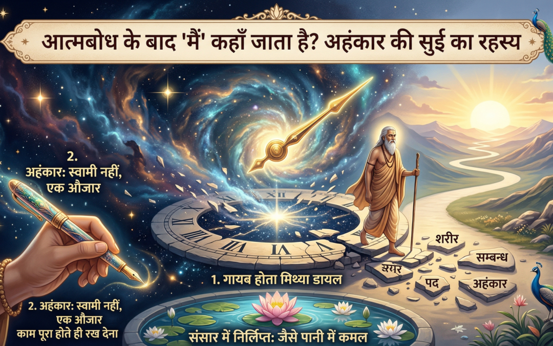 आत्मबोध के बाद ‘मैं’ कहाँ जाता है? अहम् की सुई का रहस्य