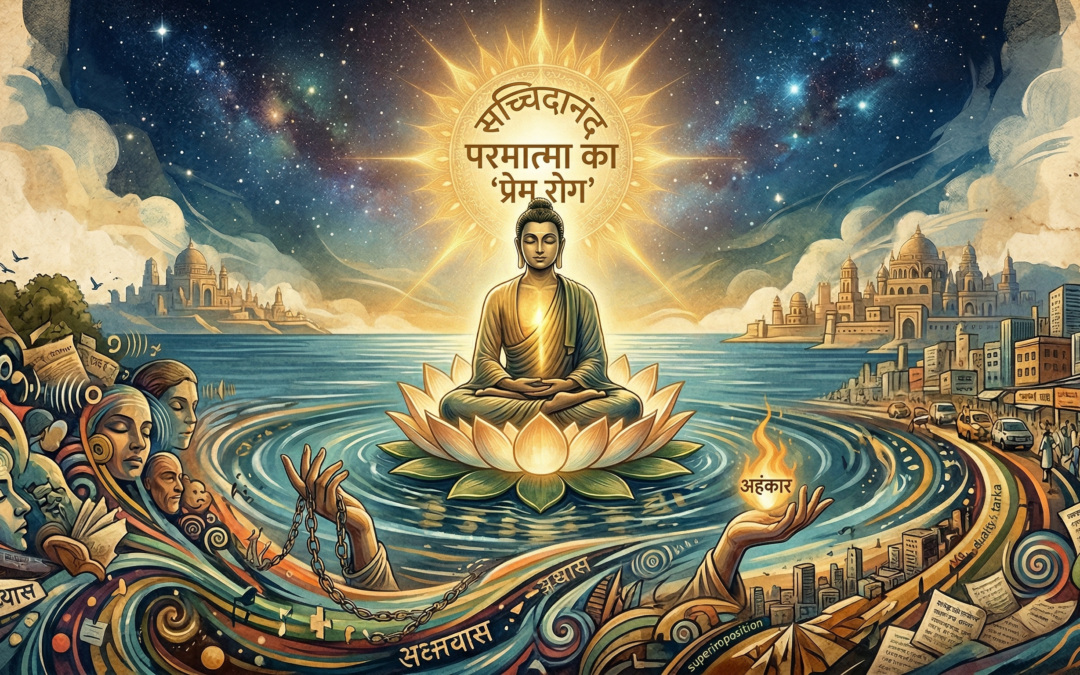 परमात्मा का ‘प्रेम रोग’: जब अद्वैत ही सत्य है, तो हम द्वैत की दवा क्यों ढूंढते हैं?