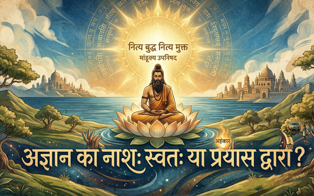 अज्ञान का अंत: एक प्रयास या सहज बोध? (मांडूक्य उपनिषद की दृष्टि में आत्मा का वास्तविक स्वरूप)